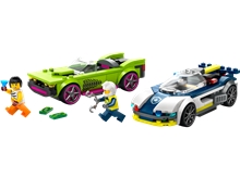 LEGO® City 60415: Police Car and Muscle Car Chase