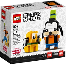 LEGO® BrickHeadz 40378: Pluto & Goofy