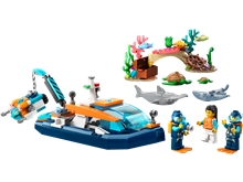 LEGO® City 60377: Explorer Diving Boat