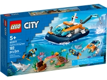 LEGO® City 60377: Explorer Diving Boat