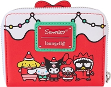 Loungefly Sanrio: Winter Wonderland Zip Around Wallet - Red