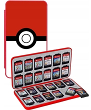 24 Game Case - Red + White (Pokémon Style) (SWITCH)	