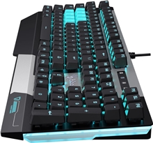 A4Tech B865, keyboard CZ, gaming, switches LK optic type wired (USB), black