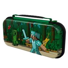  PDP Travel Case Plus GLOW - Minecraft Forest Battle (SWITCH)