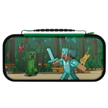  PDP Travel Case Plus GLOW - Minecraft Forest Battle (SWITCH)