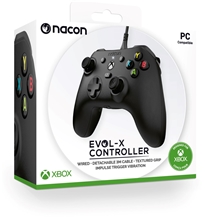 Nacon Officially Licensed Wired Microsoft Evol-X Controller - Black (X1)