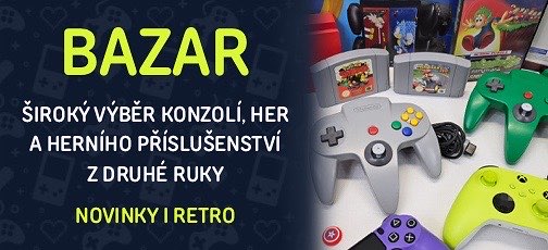 Bazar - hry, konzole, příslušenství