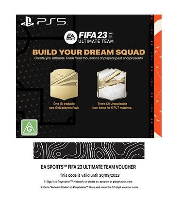 FIFA 23 Ultimate Team DLC (Voucher - kód ke stažení) (PS5