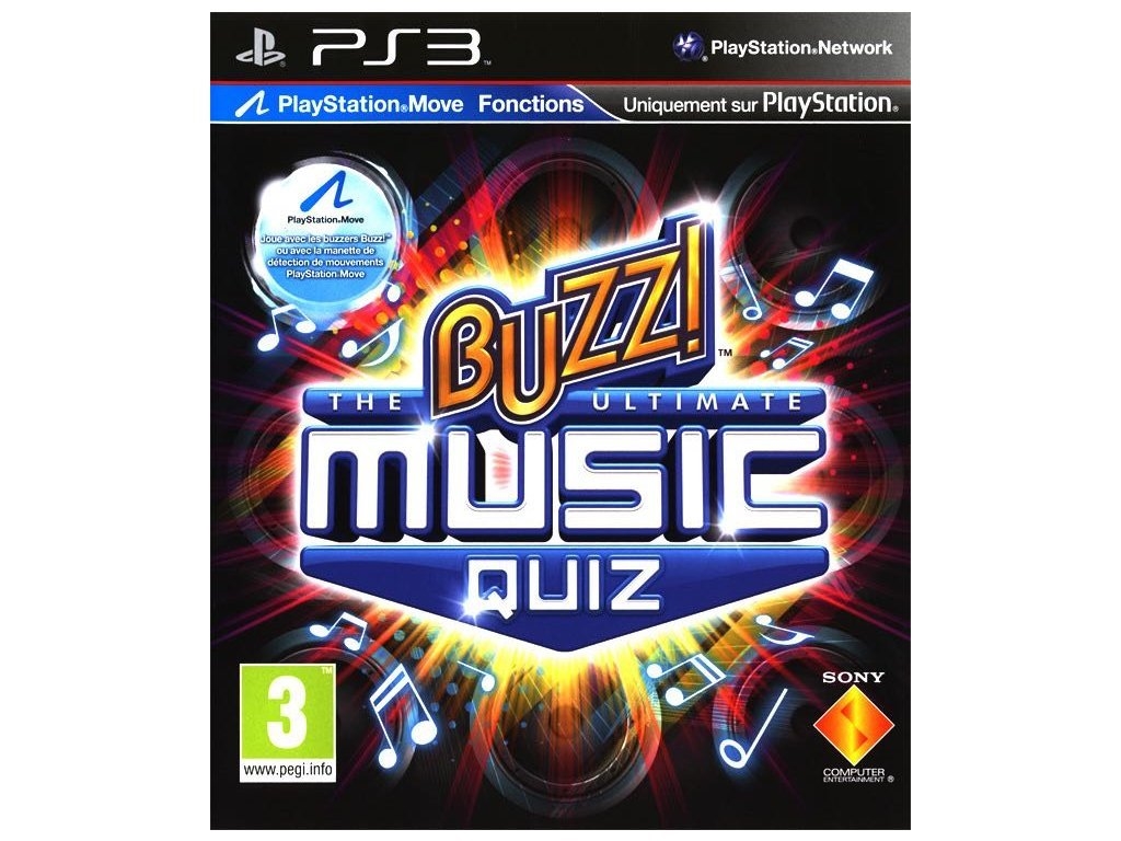 PS3 Buzz - Světový kvíz + Buzz Ovladače CZ dabing