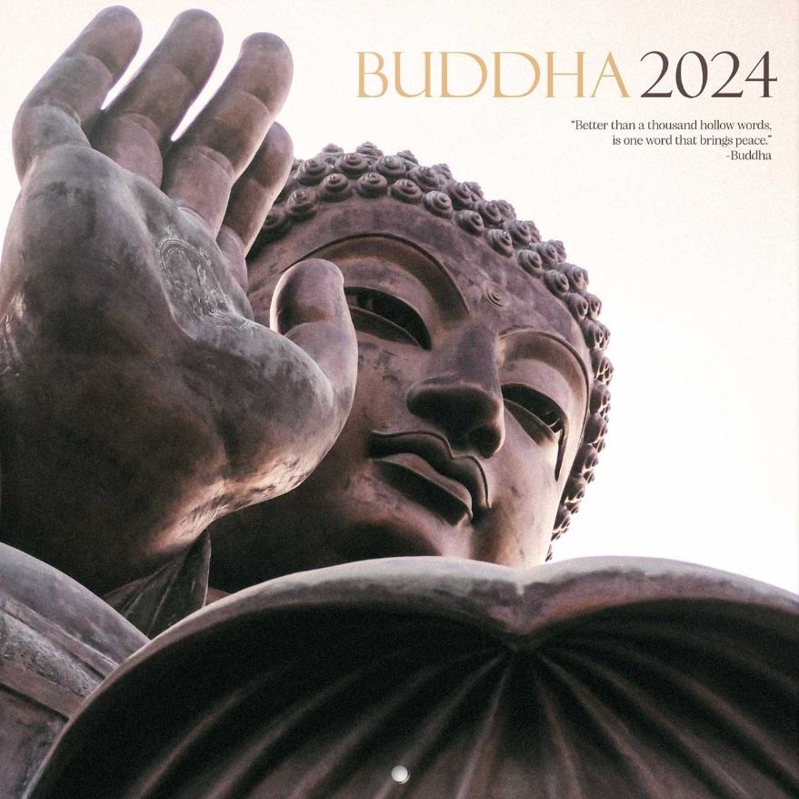 Ofici Ln N St Nn Kalend 2024 The Buddha 30 X 30 60 Cm   263386 Or 