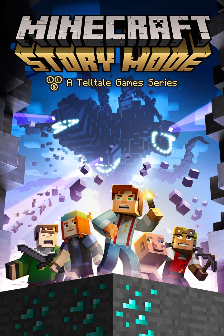 minecraft story mode poster